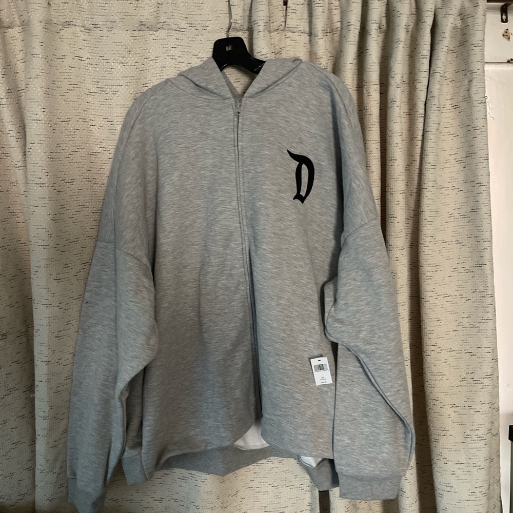 Disney Gray Zip-Up Hoodie